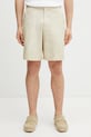 Fred Perry szorty bawełniane męskie beżowy S2301