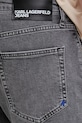 Karl Lagerfeld Jeans szorty męskie jeansowe szary B2M10050
