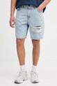 Karl Lagerfeld Jeans šortky pánske modrá B2M10139