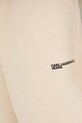 Karl Lagerfeld Jeans szorty dresowe męskie bawełniane beżowy B2M10148