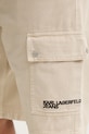 Karl Lagerfeld Jeans σορτς cargo Ανδρικά ντένιμ μπεζ B2M10055