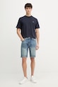 Guess σορτς Ανδρικά με βαμβάκι M6GD27.D0777 μπλε SS26