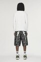 adidas Originals x BAPE denim shorts KF4917 black color KF4917