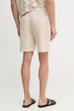 Ρούχα Guess σορτς Ανδρικά openwork LATTICE M6GD29.K3237 μπεζ
