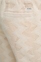 Guess σορτς Ανδρικά openwork LATTICE μπεζ M6GD29.K3237