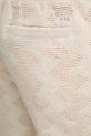 Guess σορτς Ανδρικά openwork LATTICE μπεζ M6GD29.K3237