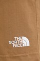 The North Face szorty sportowe męskie bawełniane z elastanem brązowy NF0A8BTC1731