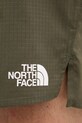 The North Face szorty 2w1 męskie Sunriser 7in zielony NF0A8BBT21L1