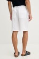 Ρούχα Guess Σορτς Ανδρικά με λινό F6GD01.WN202 λευκό