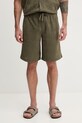 Guess teplákové šortky pánske zelená F6GD03.KG362