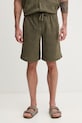 Guess teplákové šortky pánske zelená F6GD03.KG362