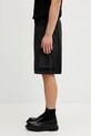 Our Legacy Mount szorty bawełniane męskie M2264MSJH czarny SS26