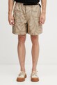 by Parra A Forest szorty cargo męskie z bawełną beżowy 55245