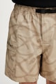 by Parra A Forest szorty cargo męskie z bawełną beżowy 55245