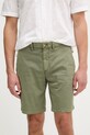 Gant szorty męskie bawełniane z elastanem zielony 205640
