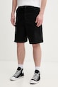 Oakley szorty cargo męskie bawełniane z elastanem czarny FOA407896