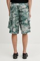 Odzież Y-3 AOP PLT SHORTS szorty cargo męskie KS5221 zielony
