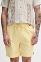 Hurley szorty męskie bawełniane z elastanem ICON żółty MWEU00009