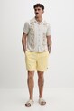 Hurley szorty męskie bawełniane z elastanem ICON MWEU00009 żółty SS26