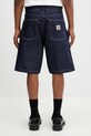 Odzież Carhartt WIP Brandon Short szorty jeansowe męskie I036543.101 niebieski