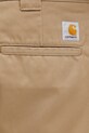 Carhartt WIP Master Short pantaloni scurți bărbați bej I034913.8Y02