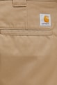 Carhartt WIP Master Short pantaloni scurți bărbați bej I034913.8Y02