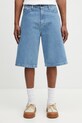 Carhartt WIP Langdon Short szorty jeansowe męskie niebieski I036587.112