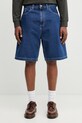 Carhartt WIP Brandon Short szorty jeansowe męskie niebieski I036543.106
