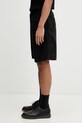 Carhartt WIP Walter Single Knee Short szorty cargo bawełniane męskie I036491.89GD czarny SS26