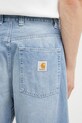 Carhartt WIP Brandon Short szorty bawełniane męskie niebieski I036543.01ZO