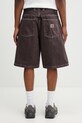 Odzież Carhartt WIP Brandon Short szorty jeansowe męskie I036504.3IS4J brązowy
