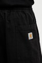 Carhartt WIP Rainer Short szorty bawełniane męskie czarny I036493.89GD