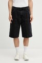 Carhartt WIP OG Double Knee Short szorty bawełniane męskie czarny I036590.8906