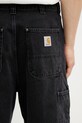 Carhartt WIP OG Double Knee Short szorty bawełniane męskie czarny I036590.8906