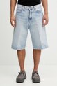 Carhartt WIP Langdon Short szorty jeansowe męskie niebieski I036587.01WU