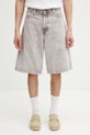 Carhartt WIP Landon Short szorty jeansowe męskie brązowy I036494.3IS5F