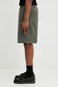 Carhartt WIP Double Knee Short szorty bawełniane męskie I036483.114O zielony SS26