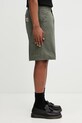 Odzież Carhartt WIP Double Knee Short szorty bawełniane męskie I036483.114O zielony
