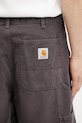 Carhartt WIP Double Knee Short szorty bawełniane męskie brązowy I036483.3IS4O
