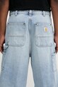 Carhartt WIP OG Double Knee Short szorty jeansowe męskie I036590.01WU niebieski