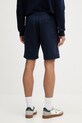 Odzież Lacoste szorty dresowe męskie bawełniane GH0374 granatowy