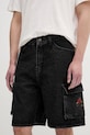 Kaotiko szorty męskie czarny AS011.01.K002