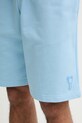Baron Filou teplákové šortky pánske bavlnené modrá 000015067