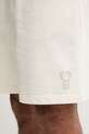 Baron Filou teplákové šortky pánske bavlnené béžová 000015074