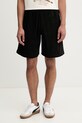 Baron Filou teplákové šortky pánske bavlnené čierna 000015088