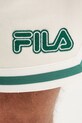 Fila sportovní šortky pánské s bavlnou STATUTO béžová FAM1214
