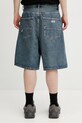Odzież AAPE szorty jeansowe męskie AAPSPMC677XXQ niebieski