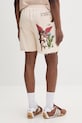 Odzież Barrow szorty bawełniane S6BWUABE034 beżowy