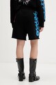 Barrow szorty bawełniane S6BWUABE104 czarny SS26