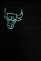 New Era szorty dresowe z bawełną CHICAGO BULLS czarny 60771520